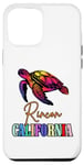 Coque pour iPhone 13 Pro Max Rincon Beach Turtle California Vacances Voyage en famille assorti