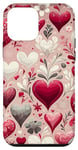 Coque pour iPhone 12 mini Coeurs enchanteurs romantiques pour la Saint-Valentin