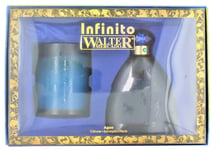 Infinito Agua By Walter Mercado For Women Set: EDP 3.4oz+ Perfumed Candle 5.3oz