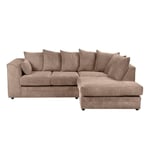 Dylan Jumbo Cord Fabric Right Hand Corner Sofa