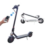QAQQQ Electric Scooter for Adult,36V / 7.5Ah Li-Ion battery Foldable Electric Scooter,350W Motor,Max Speed 25 km/h with LED Light and APP Control for Adult and Teens