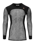 Woolnet Crew Neck M's  (Herr) - underställströja i merinoull - Jet Black XS