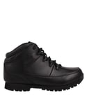 Firetrap Rhino Mens Ankle Boots Casual Walking Shoes Grip Sole Lace Up Leather - Black - Size 8.5 (UK Shoe)