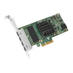 Intel 4 Port Gigabit Copper Server/Workstation PCI Express Adaptor LP/