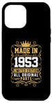Coque pour iPhone 14 Pro Max Fabriqué en 1953 Édition limitée Pièces originales 71 ans Cadeau