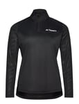 Terrex Multi Half-Zip Long-Sleeve Top Sport Sweat-shirts & Hoodies Fleeces & Midlayers Black Adidas Terrex