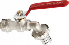 Hydroland Kulventil Med 1/2" Anslutningskoppling "H" // Zkc-15-R-H