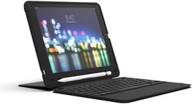 ZAGG Slim Book Go Detachable QWERTY Keyboard Case For 9.7-inch iPad 5th 6th GEN