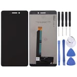 Tangyongjiao Cell Phone Replacement Parts LCD Screen and Digitizer Full Assembly for Nokia 6 2018/6.1 SCTA-1043 TA-1045 TA-1050 TA-1054 TA-1068 Spare accessory (Color : Black)