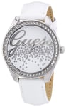 Guess W60006L1 Dress Vit/Läder Ø35 mm