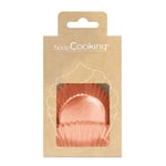 ScrapCooking - Muffinsform 48-pack roséguld