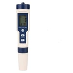 MAGT Water Quality Tester, Portable 5 in 1 Function Digital Water Tester Accurate and Reliable Salinity Temperature PH TDS EC Tester Soil Water Quality Detector Monitor
