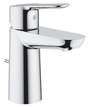 GROHE 23356000 BauEdge Basin Mixer Tap, Chrome, Small