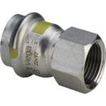 5 st 15 mm x 3/4&quot; Sanpress Inox G-övergång