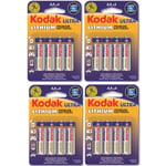 Kodak Batteri Aa Lithium 16-pack Litium Fr6
