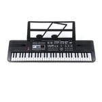 Shoze 61 Key Electric Digital Piano Organ Musical Beginner Electronic Keyboard Mic Portable Piano Keyboard