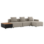 Cobana Lounge Sofa - 4 seater w/ Patio Storage Table
