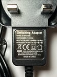 AC-DC Power Adaptor Charger 7.5V 400mA 0.4A for VTech KidiGo Kidi Go Pink/Blue