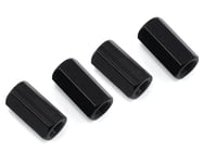 HQ-Prop HQProp M3 x 10mm Aluminum Hex Standoffs Black (4)