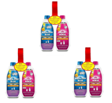3 X Thetford Aqua Kem Pink&Blue Concentrate Duo Portable Camping Toilet Chemical