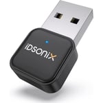 iDsonix Clé Bluetooth 5.0 Adapter, Bluetooth Dongle USB pour PC, Adaptateur Bluetooth sans Fil Compatible avec Windows 10/7 pour Blu