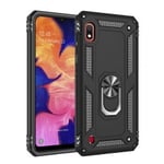 samsung galaxy a10 rugged case with metal ring holder