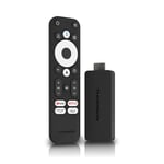 Thomson Streaming Stick 140G-UK, 4K UHD,Google Voice Control,Wifi, (Netflix, Prime Video, YouTube, Disney+, Canal+, Spotify, DAZN), Chromecast built-in