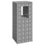 vidaXL Gabionkorg stolpform 40x40x100 cm järn 151260