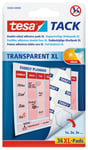 Häftkuddar Tesa TACK Avtagbar Transparent 3cm²