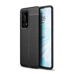 huawei Huawei P40 Pro Plus Leather Texture Case Navy
