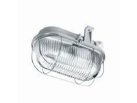 Lena Lighting Oval 100 armatur klarglas kupa trådnät täcklock (100178)