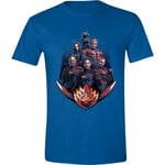 PCMerch Guardians of the Galaxy Vol 3. - Distressed Group Pose T-Shirt (XXL)