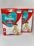 Pampers Baby Nappy Pants Size 4 (9-15 kg/20-33 Lb), Baby-Dry, 172 Nappies