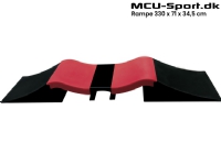 MCU-Sport Skate Double Wave Ramp set 330 x 71 x 34,5 cm