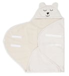 Jollein omlottåkpåse babyskydd, teddybjörn bouclé oatmeal
