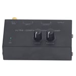 (UK Plug)Low Noise Sound Mixer PP500A Vinyl Record Player Preamplifier For Home
