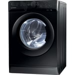 Indesit 7KG 1200 Spin Washing Machine In Black- MTWC 71252 K UK