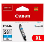 Original Canon CLI581XL Cyan Ink Cartridge For Canon Pixma TR8550 TR7550 TS8150