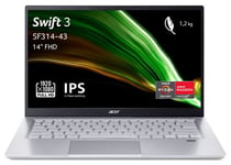 PC Portable Acer Swift 3 SF314-43-R9PZ 14" AMD Ryzen 5 16 Go RAM 512 Go SSD Gris