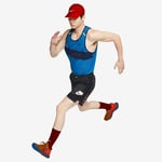 Nike Dry Wild Run Running Shorts Sz 2XL Black Multi Colour New BV5582 045