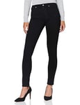 GANT Women's Skinny Super Stretch Jeans Slacks, Black, 30W / 32L