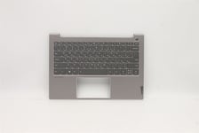 Lenovo ThinkBook 13s G2 ITL Keyboard Palmrest Top Cover Arabic Grey 5CB1B02444