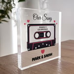 PERSONALISED Our Song First Dance Valentines Gifts For Him Her Husband Wife