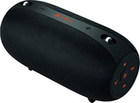 ECG BTS X1 Black Enceinte Bluetooth - USB - Carte Micro SD - Radio FM - Énergie - MP3, WMA, Ape, FLAC - Autonomie : 12 Heures - Lecteur Mains Libres - Résistant à l'eau - Entrée AUX Noir