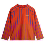 Mini Rodini Vertical Stripe Långärmad UV-Top Red | Röd | 104/110 cm