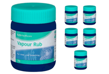 Bell's Vapour Rub For Clear, Cool Breathing 50g x 6