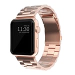 Metallarmband Apple Watch Series 8 41mm Roséguld