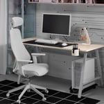 IKEA UTESPELARE / MATCHSPEL skrivbord och stol för gaming