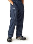 Regatta Kids Pack-it Waterproof Over-trousers - Dark Blue, Dark Blue, Size 15-16 Years