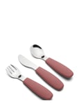 Nuuroo Jana Cutlery Set 3 Pack Rosa